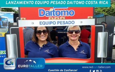 Lanzamiento división equipo pesado Daitomo Costa Rica